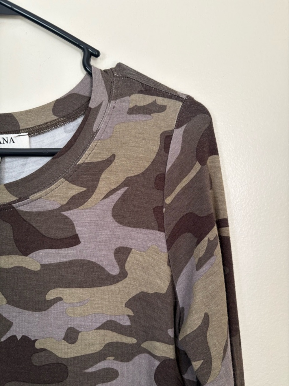 Zenana Outfitters Camo Tunic Mini Dress Size Small - Picture 4 of 11